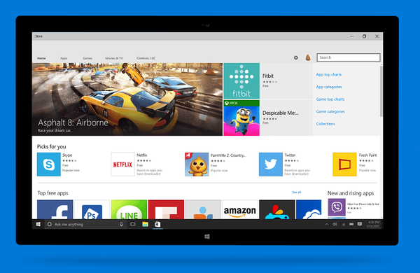 [BUILD 2016] Windows Store ще получи поддръжка за ремаркета и функцията на абонаментите